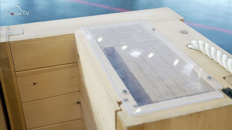 Dämmung Blockhaus Bauweise Holzbohle Heim+Handwerk 2022 Messe München