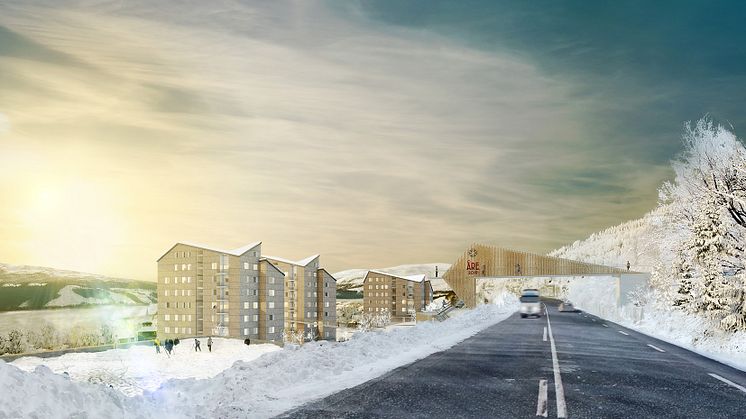 Brolägdan i Åre.