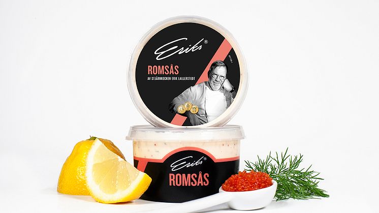 Nyhet!  Eriks® lanserar Lallerstedts klassiska romsås