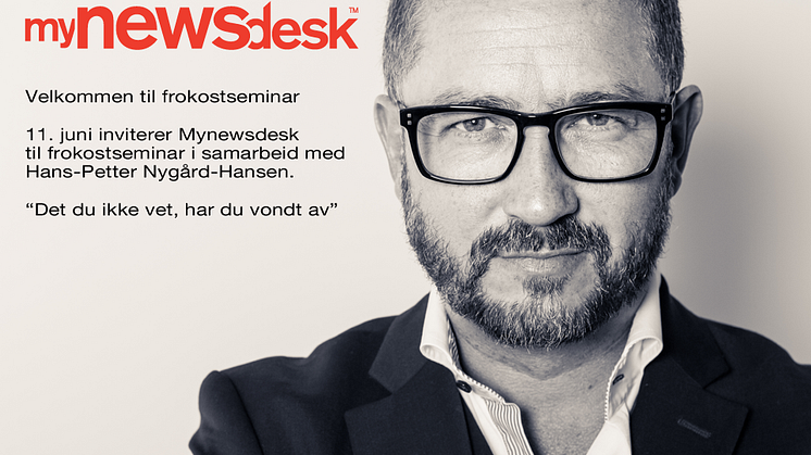 Frokostseminar i samarbeid med Hans-Petter Nygård-Hansen