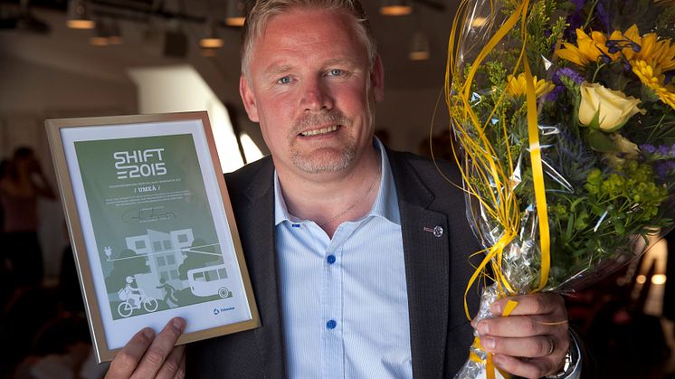 Umeå får hedersomnämnande i SHIFT2015
