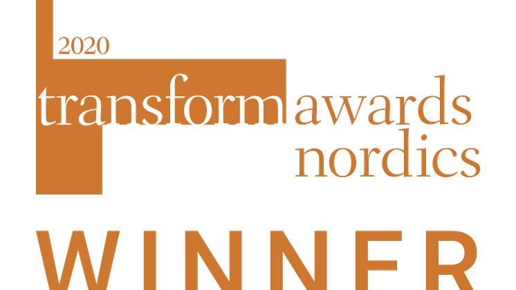 TCS vinner två brons i Transform Awards Nordics 2020