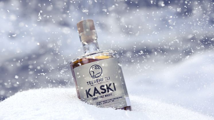 Världens bästa whiskydestilleri Teerenpeli släpper Kaski Sherry Cask Single Malt Whisky i Sverige.