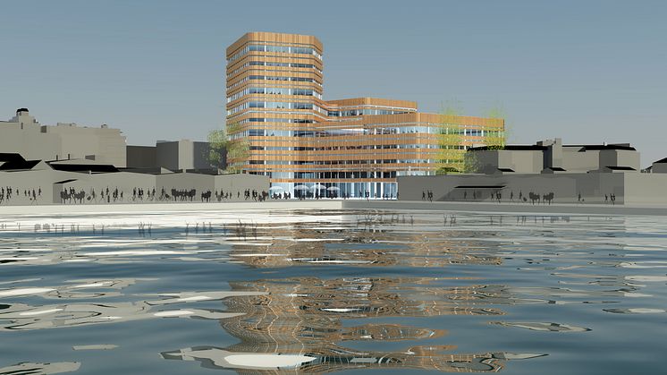 Pressinbjudan: Byggstart för Malmö högskolas nya profilbyggnad