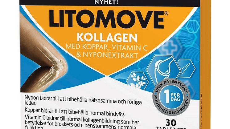 Nyponpulver med kollagen – ny produkt från Litomove