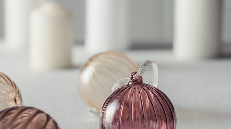 NYHETER - Munnblåste julekuler
