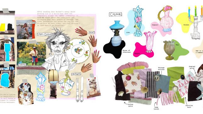 Olivia Fletcher's work saw her chosen as joint winner of the Fashion Illustration Award