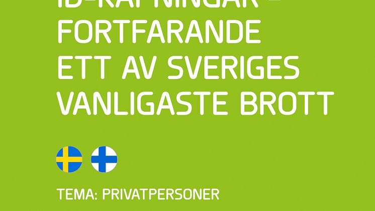 Antalet ID-kapningar minskar – men antalet försök ökar