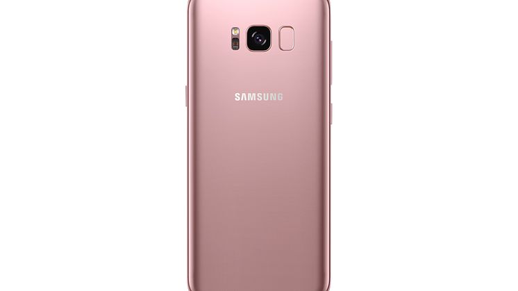 Galaxy S8 Rose Pink_Back