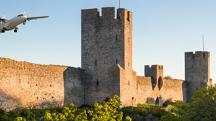 I sommar går det att ta flyget till Visby från Norrköping.