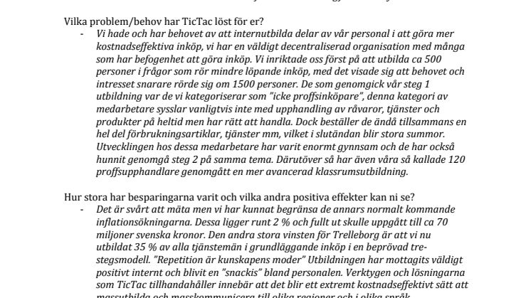 Stora besparingar och vinster med effektiv internutbildning