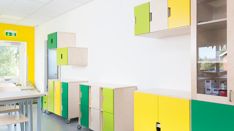 Inredning Kyrkskolan i Söderbärke