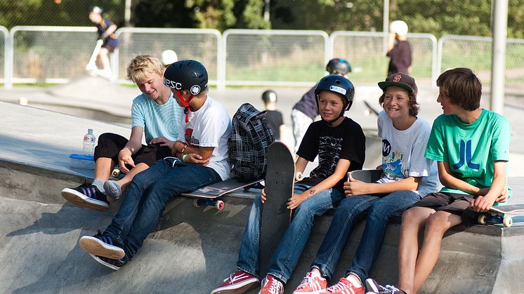 Skateparken vid Bergakungen. Bild: Aske Holst
