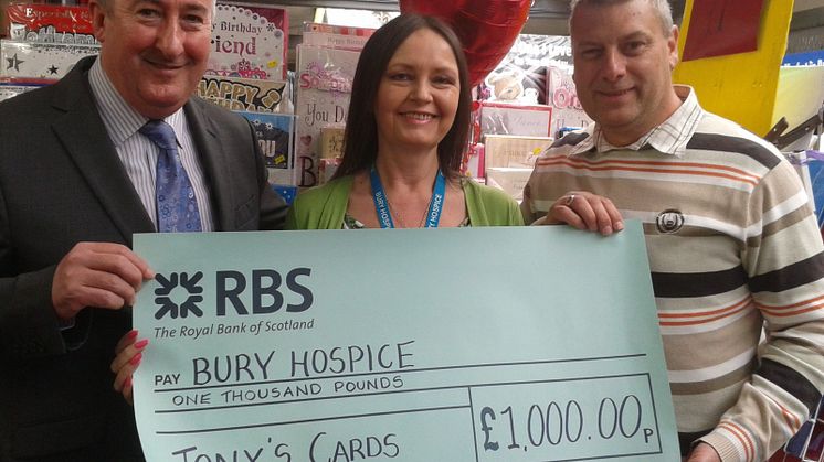 Market makes “grand” donation to hospice