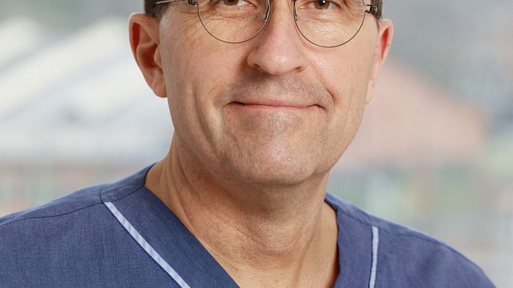 Magnus Thorén, överläkare inom neurologi och medicinskt ledningsansvarig läkare på nyöppnade NAVE på Danderyds sjukhus. 
