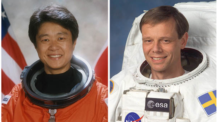 Möt Japans första kvinna i rymden Chiaki Mukai och svenska astronauten Christer Fuglesang