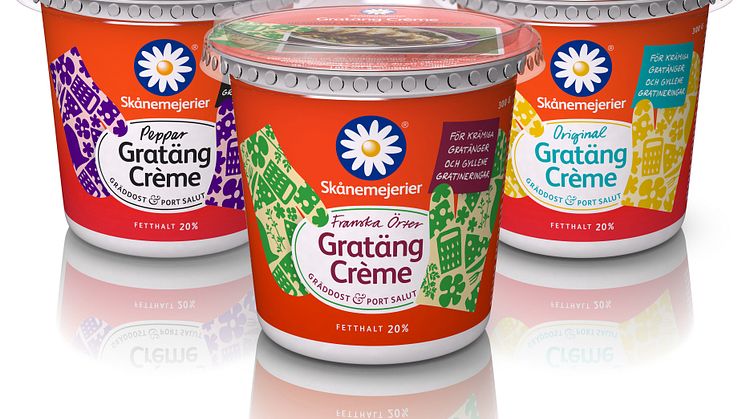 Nya möjligheter med Skånemejeriers Gratäng Crème