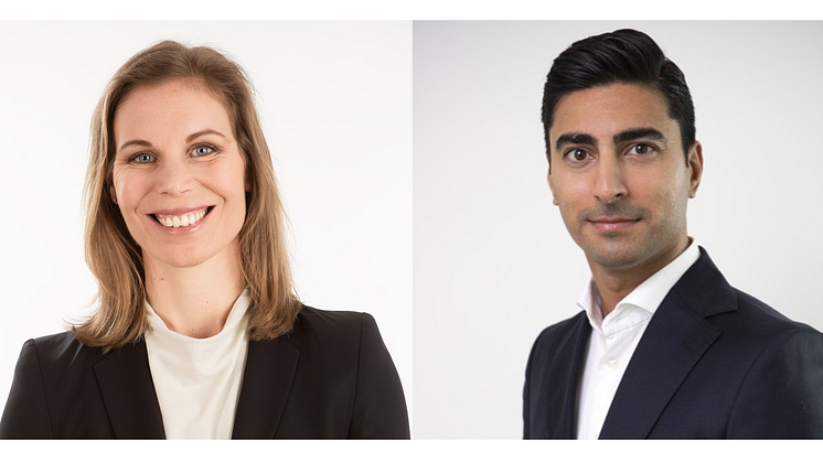 ﻿﻿Anna Jönsson tar över som ny chef för Institutionella kunder och teamet stärks med Elias Cicek.