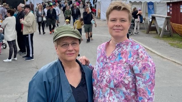 Tornedalsrådets medarbetare på Pajala marknad