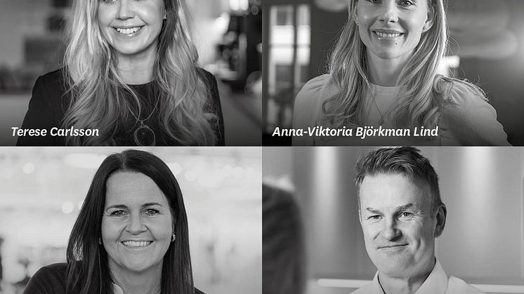 Fyra nyckelroller tillsatta hos Skandia Fastigheter