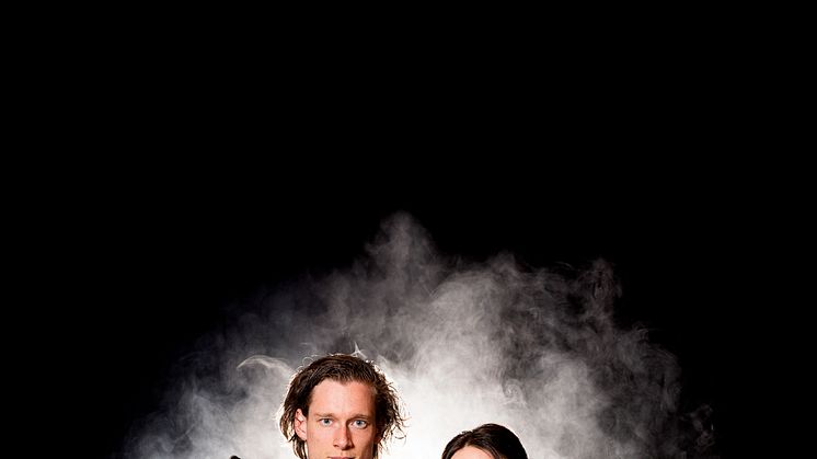 Magnus Holmander och Irina Serotyuk