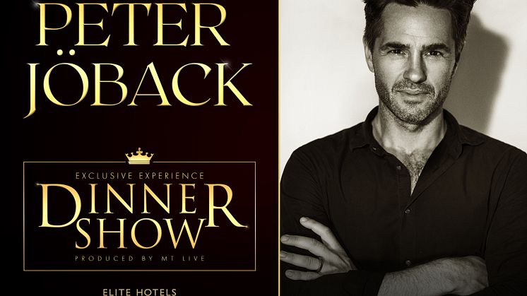 Peter Jöback säljer ut och släpper upp fler dagar i höst i ett exklusivt samarbete med Elite Hotels