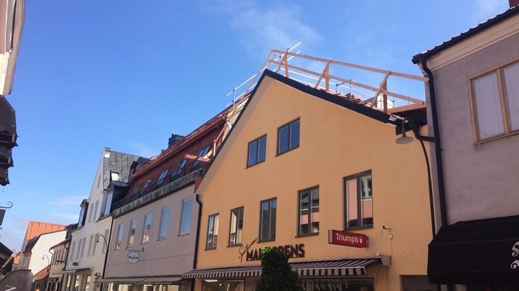 Reportage: Nytt våningsplan i Visby krävde genomtänkta lösningar