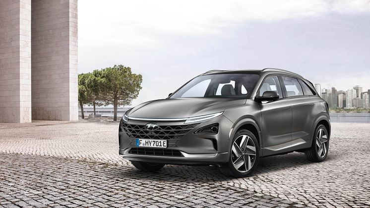 Hyundais helt nye hydrogenelektriske NEXO. Foto: Hyundai