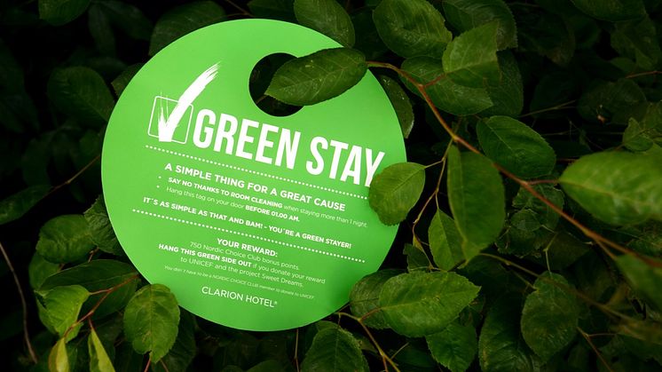 Succé för Green Stay på Clarion Hotel 
