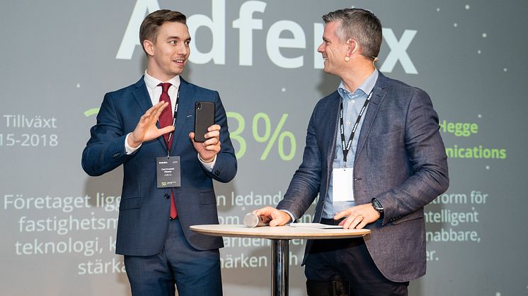 Sweden Technology Fast 50 - bilder från prisutdelningen