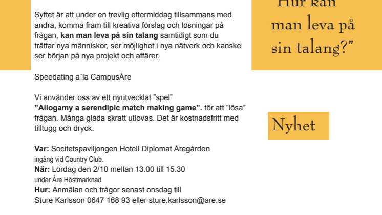 Idéer föds genom möten