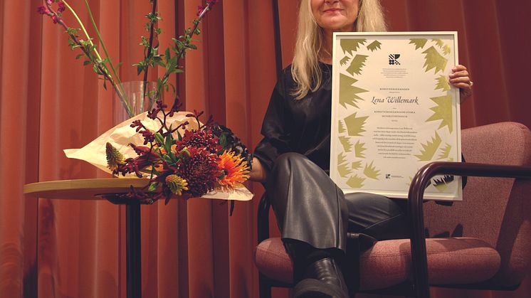Lena Willemark får Konstnärsnämndens Stora Musikstipendium 20224