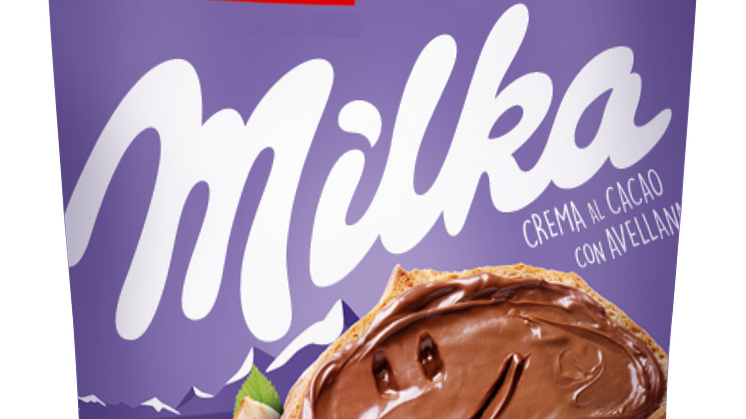 Milka entra en la categoría de cremas para untar con su nueva Crema al Cacao con Avellanas