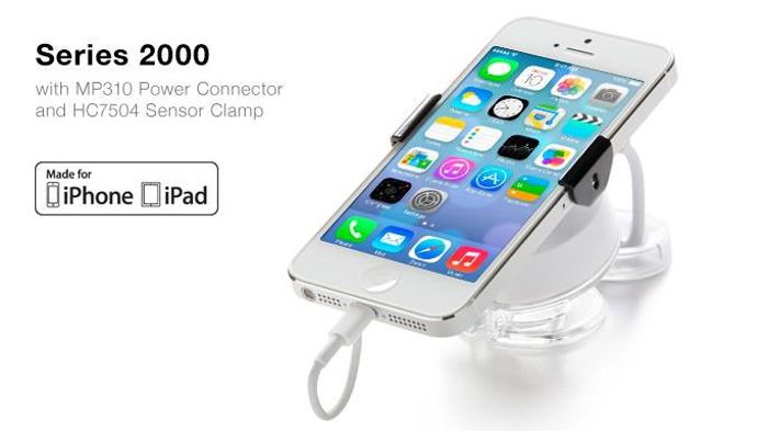iPad och iPhone säkras med nytt varularm