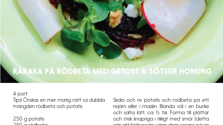 Recept Råraka Cook-along