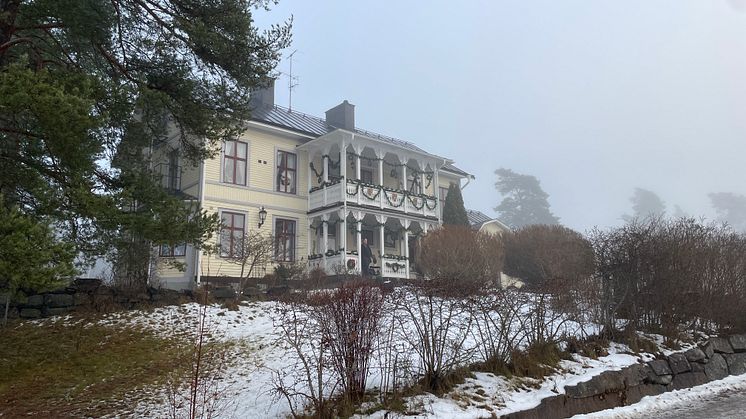 2023 års vinnare av Byggnadsvårdspriset är gamla apoteket i Molkom