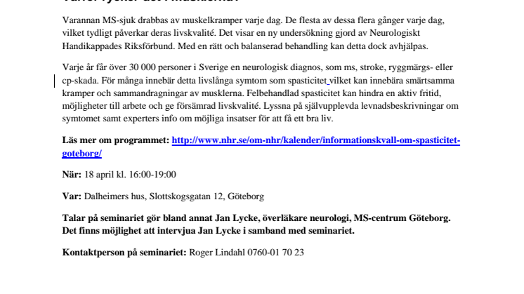 Varför rycker det i musklerna?