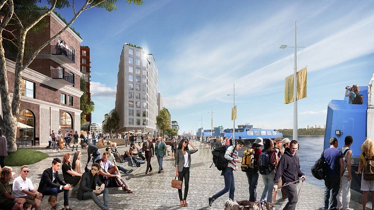 Värtahamnen i fokus när kontor i nya attraktiva stadsdelar diskuteras