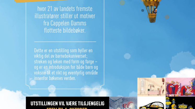 Cappelen Damm åpner unik kunstutstilling med 21 av våre fremste barnebokillustratører