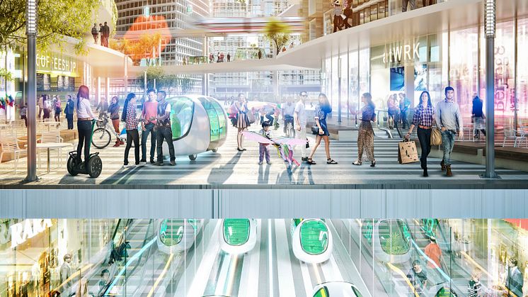 Välkommen till Göteborg 2070 - en framtidsvision från MTR, Skanska, Sweco, Volvo Cars och Volvokoncernen 