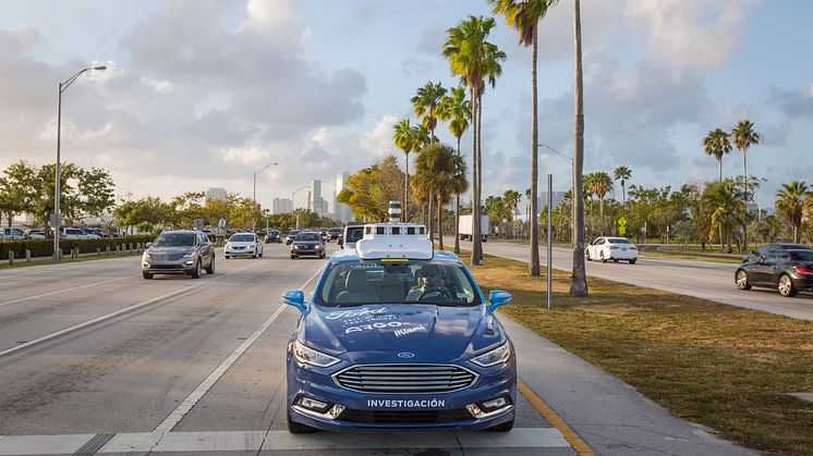 Ford testet selbstfahrende Autos in Miami, der fünftgrößten Stadt der USA