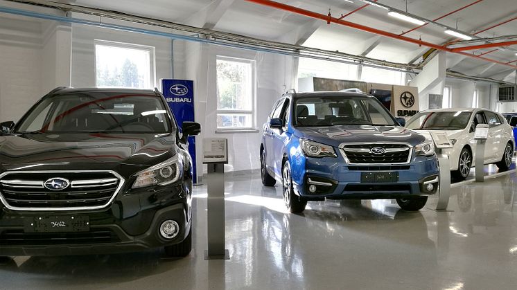 Autoarina toimii uusituissa tiloissa Subaru-jälleenmyyjänä Mikkelissä