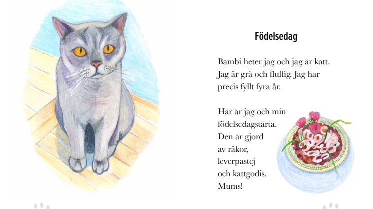 Barnboksprofilen Pernilla Stalfelt skriver kattböcker!