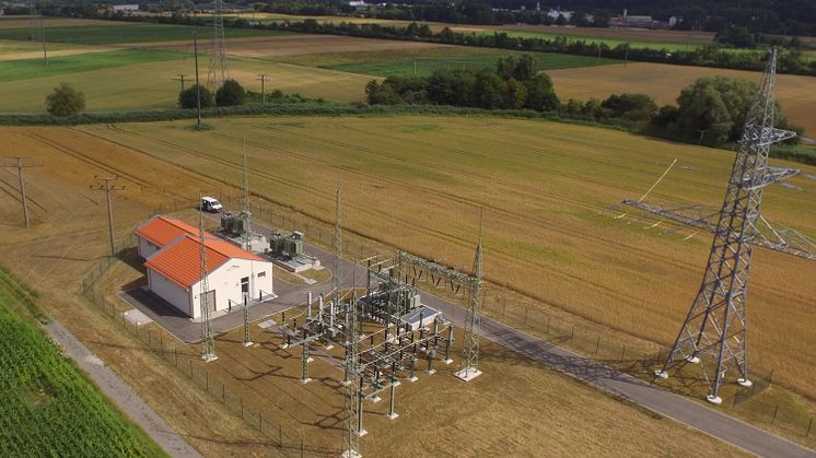 Inbetriebnahme Umspannwerk Unterhaid