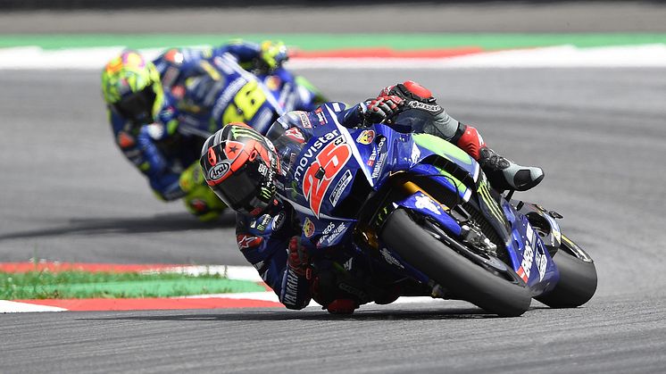 6位入賞でレースを終えた#25 M・ビニャーレス&YZR-M1