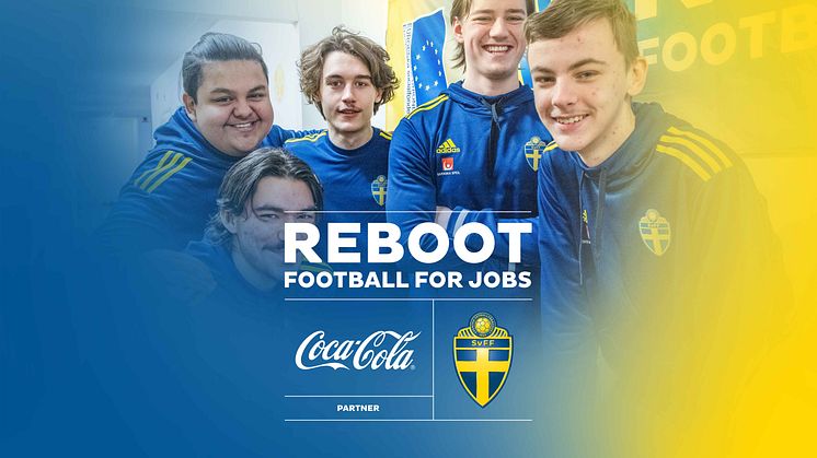 Coca-Cola i Sverige stödjer Svenska Fotbollförbundets projekt Reboot