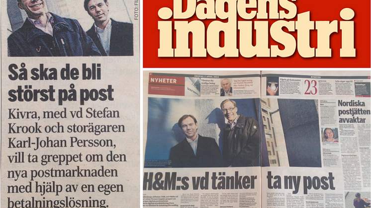Dagens Industri: "Så ska de bli störst på post"