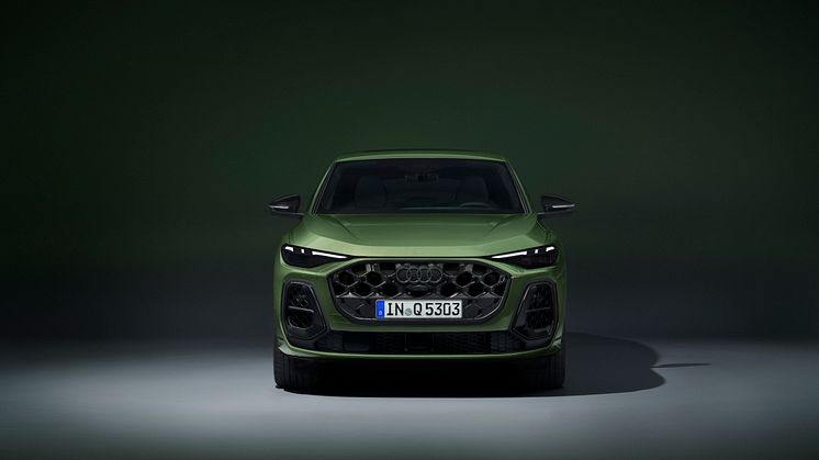 Audi Q5 Sportback (Distriktgrøn metallak)