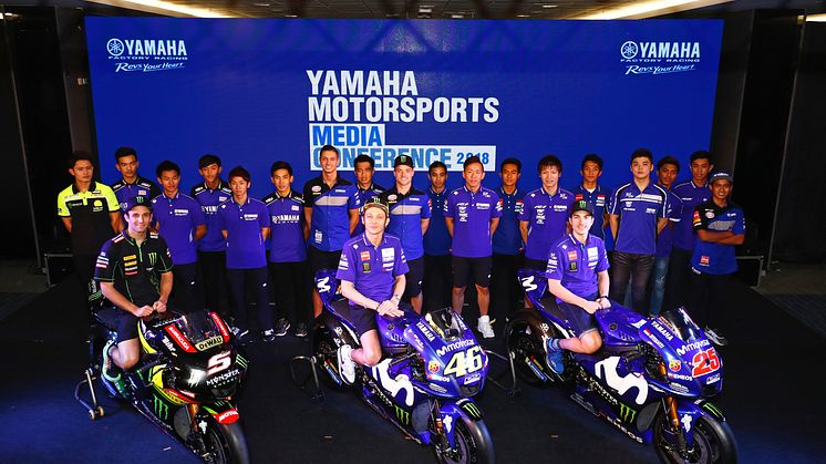 常に新しい価値、感動の創造を目指し、次なる勝利、さらなる高みにチャレンジ　2018 YAMAHA MOTORSPORTS MEDIA CONFERENCEを開催