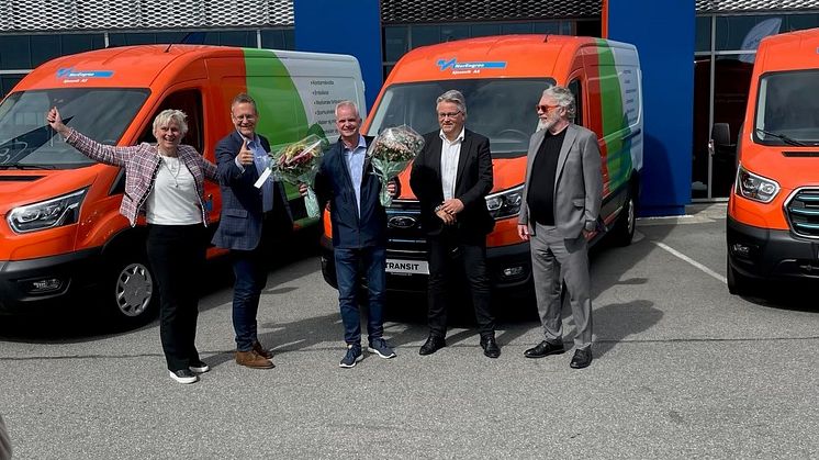 Ford E-Transit Norgespremiere 2022